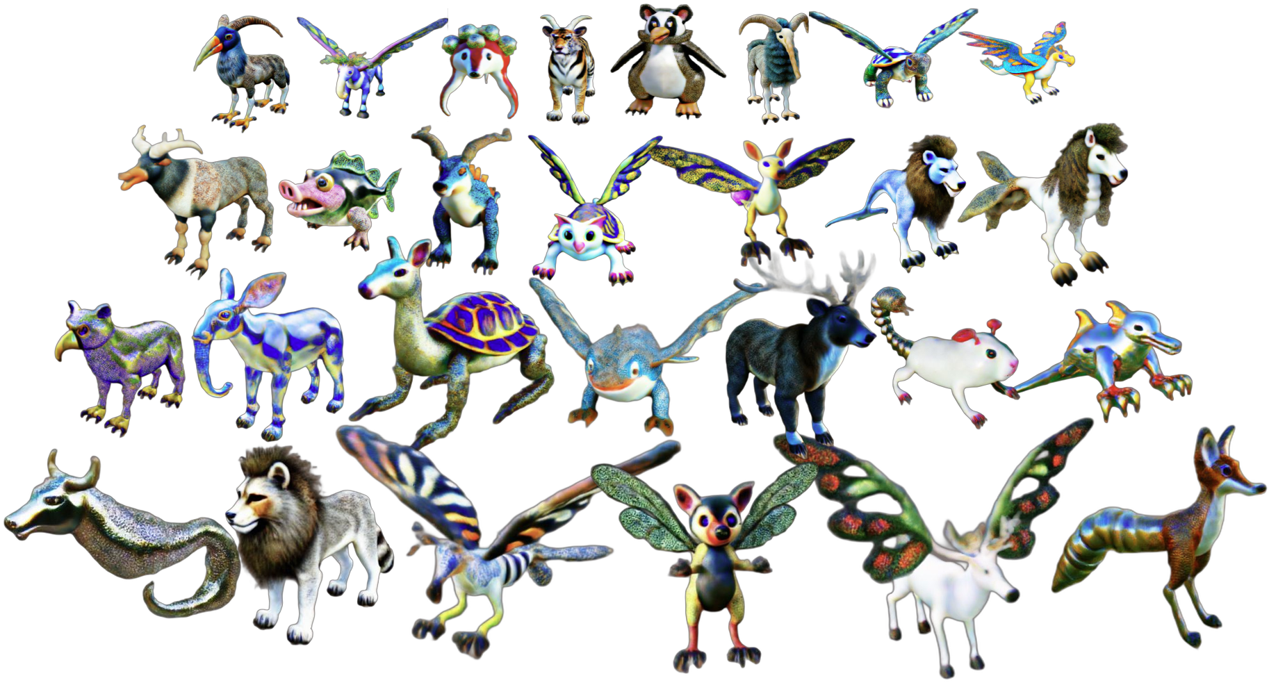 DreamBeast: Distilling 3D Fantastical Animals with Part-Aware Knowledge Transfer